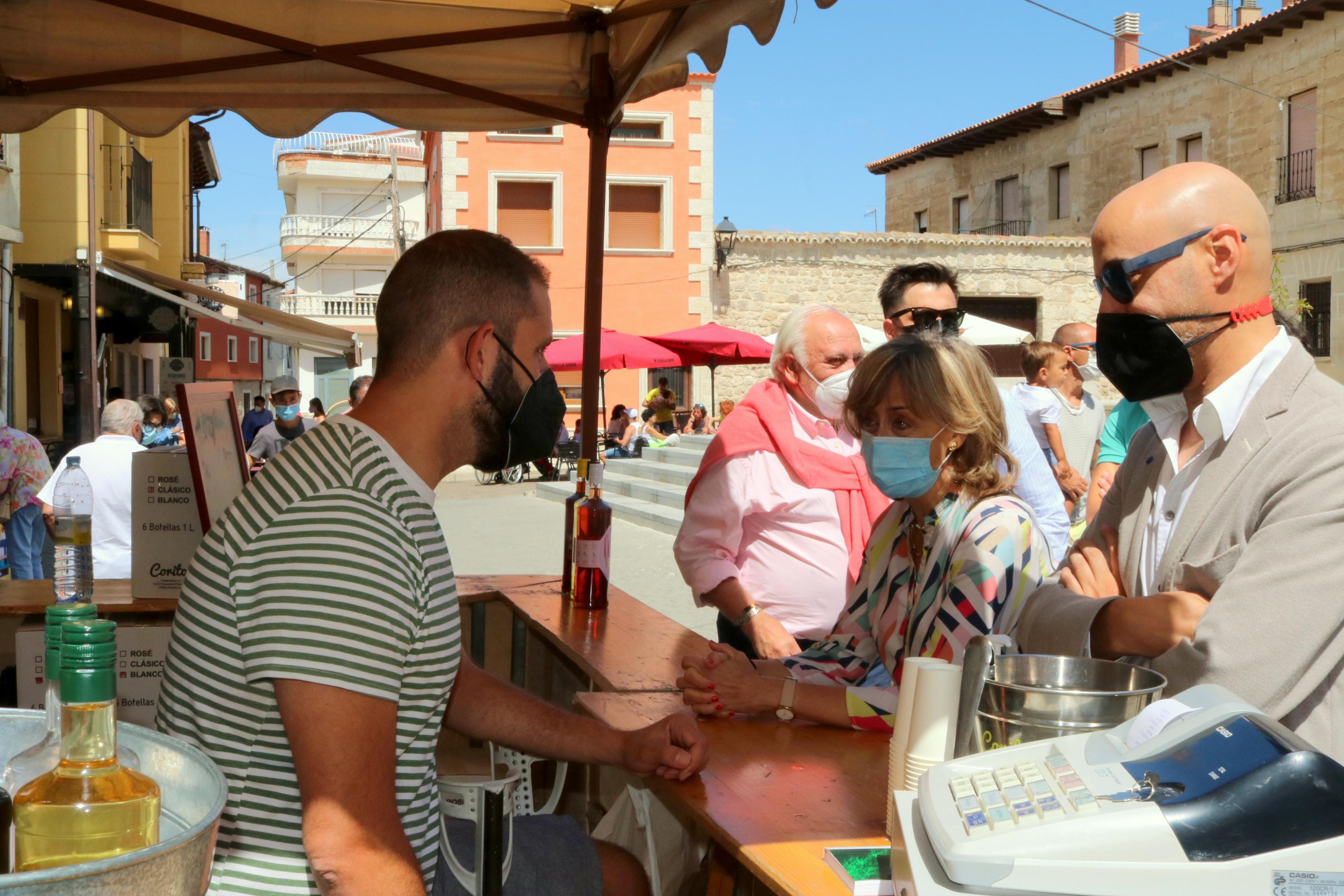 Alimentación y artesanía se dieron cita en Baltanás