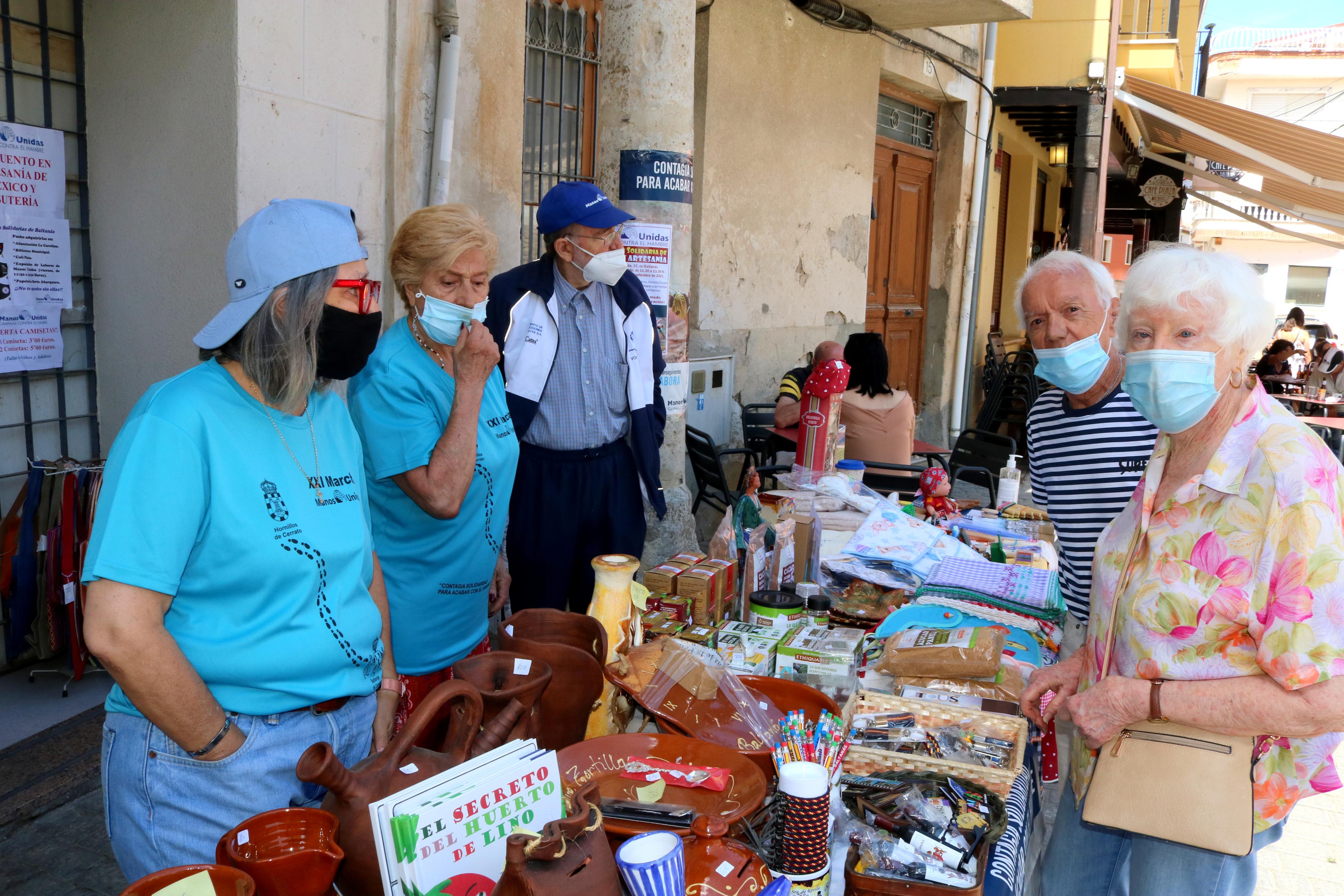 Alimentación y artesanía se dieron cita en Baltanás