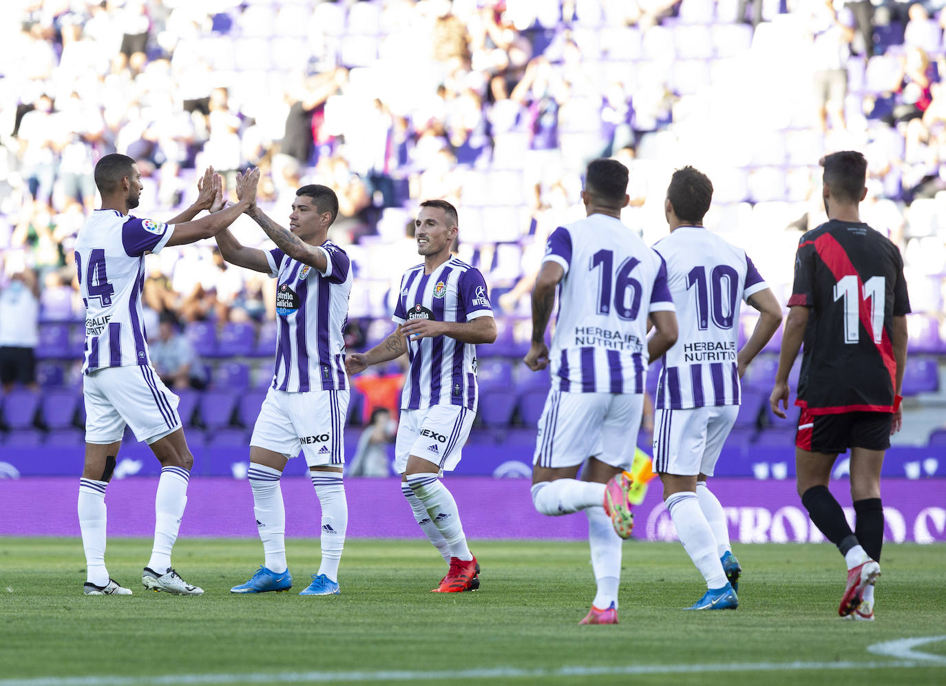 Fotos: Real Valladolid-Rayo Vallecano