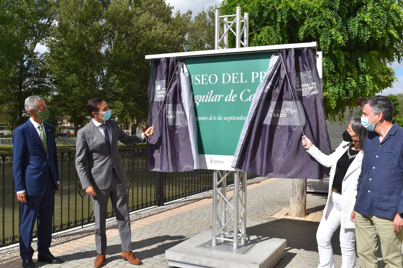 Fotos: Aguilar de Campoo inaugura la exposición &#039;El Prado en las calles&#039;