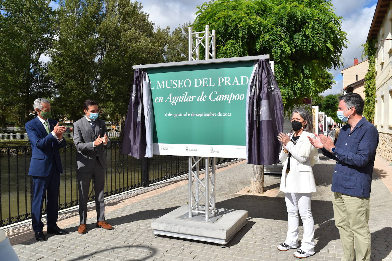 Fotos: Aguilar de Campoo inaugura la exposición &#039;El Prado en las calles&#039;