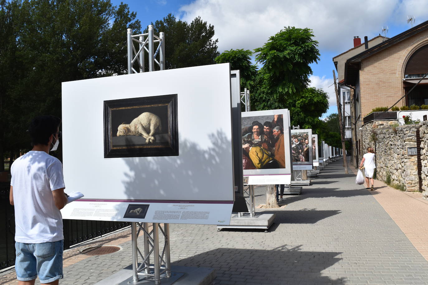 Fotos: Aguilar de Campoo inaugura la exposición &#039;El Prado en las calles&#039;