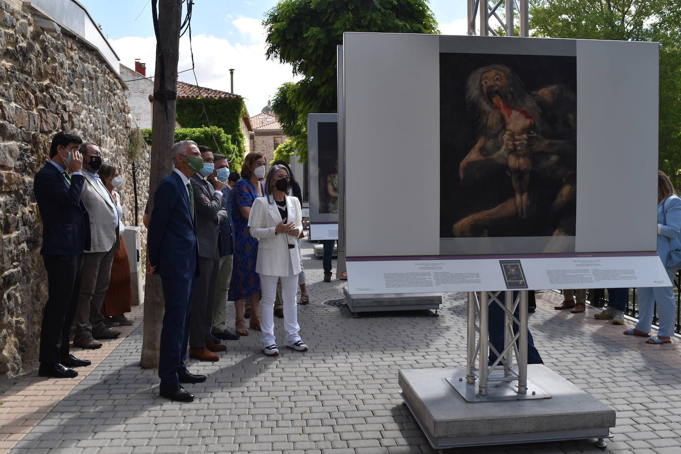 Fotos: Aguilar de Campoo inaugura la exposición &#039;El Prado en las calles&#039;