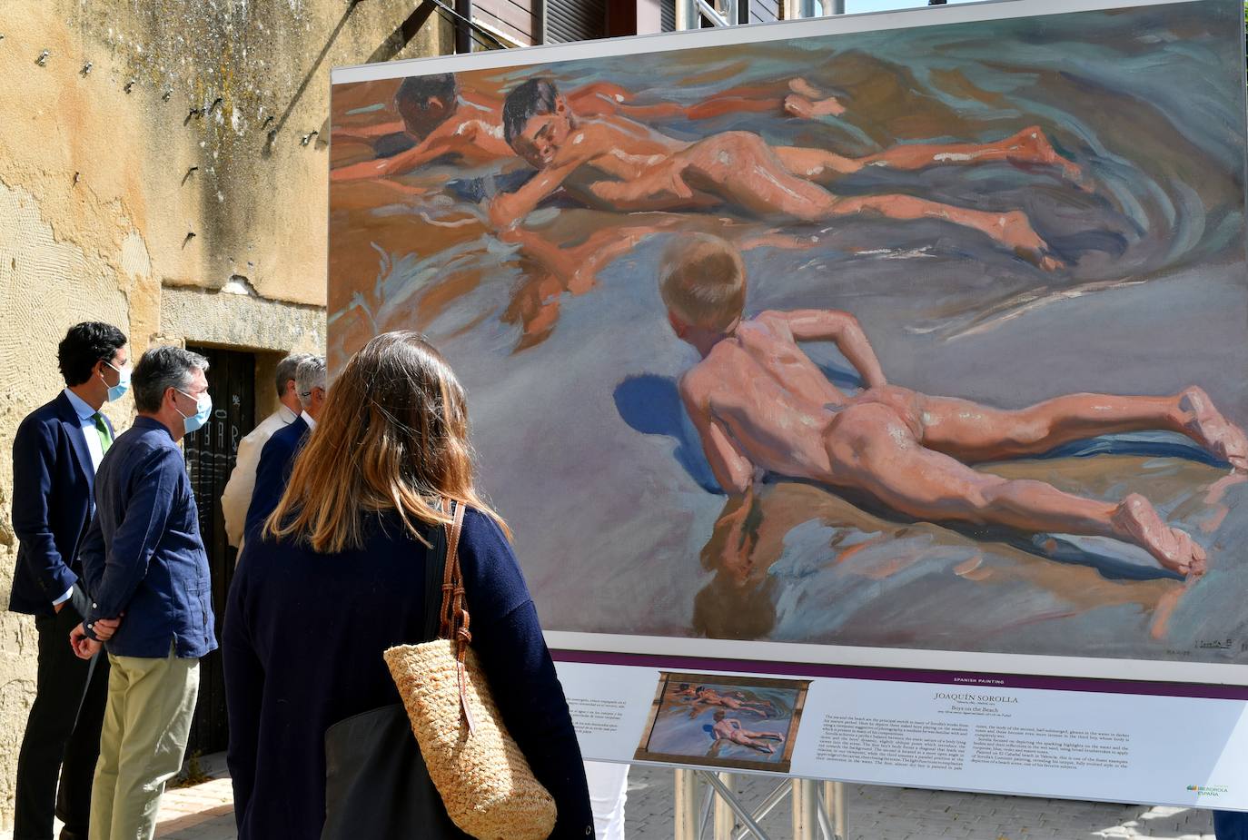 Fotos: Aguilar de Campoo inaugura la exposición &#039;El Prado en las calles&#039;
