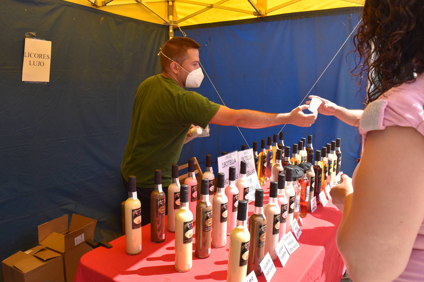 Después de que se cancelase el año pasado por la pandemia, vuelve la feria con menos vendedores y sin actividades paralelas