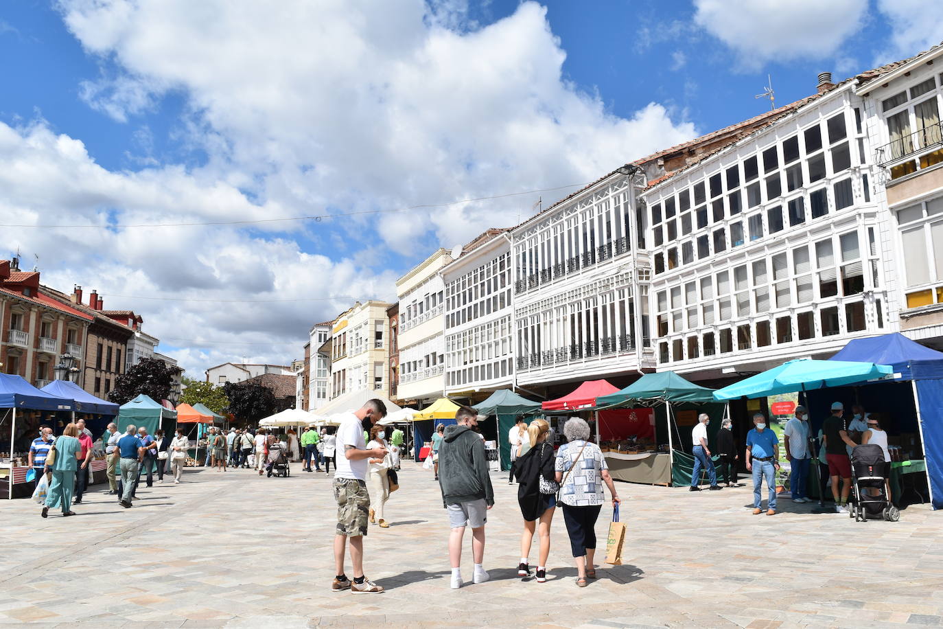 Después de que se cancelase el año pasado por la pandemia, vuelve la feria con menos vendedores y sin actividades paralelas