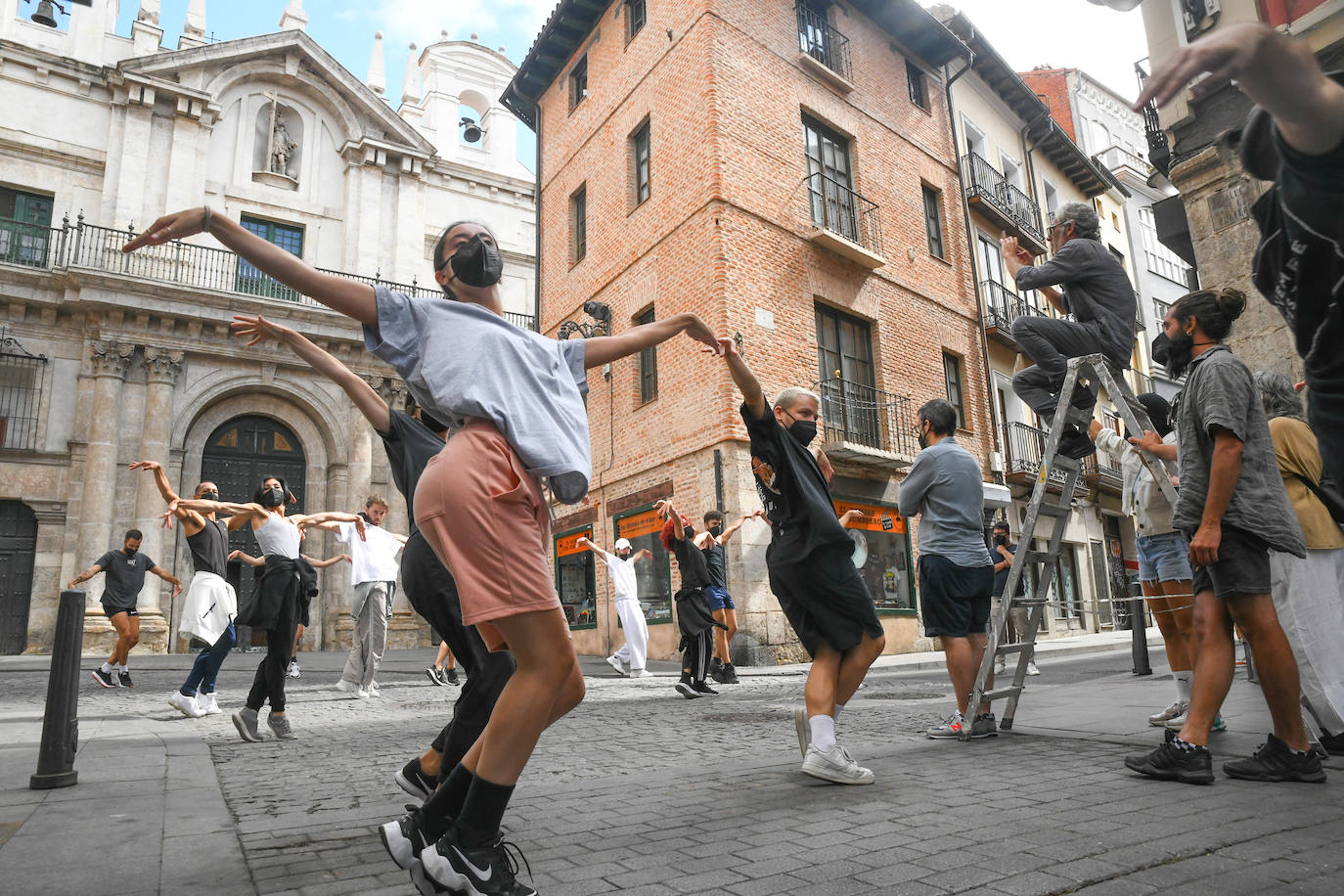 Fotos: Primeros ensayos antes del rodaje en Valladolid del musical &#039;Voy a pasármelo bien&#039;