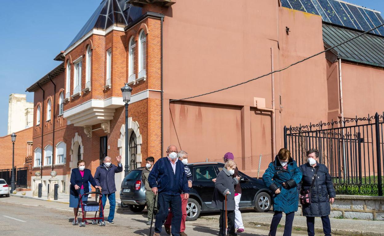 La residencia de Cevico volverá a permitir las visitas a partir del lunes