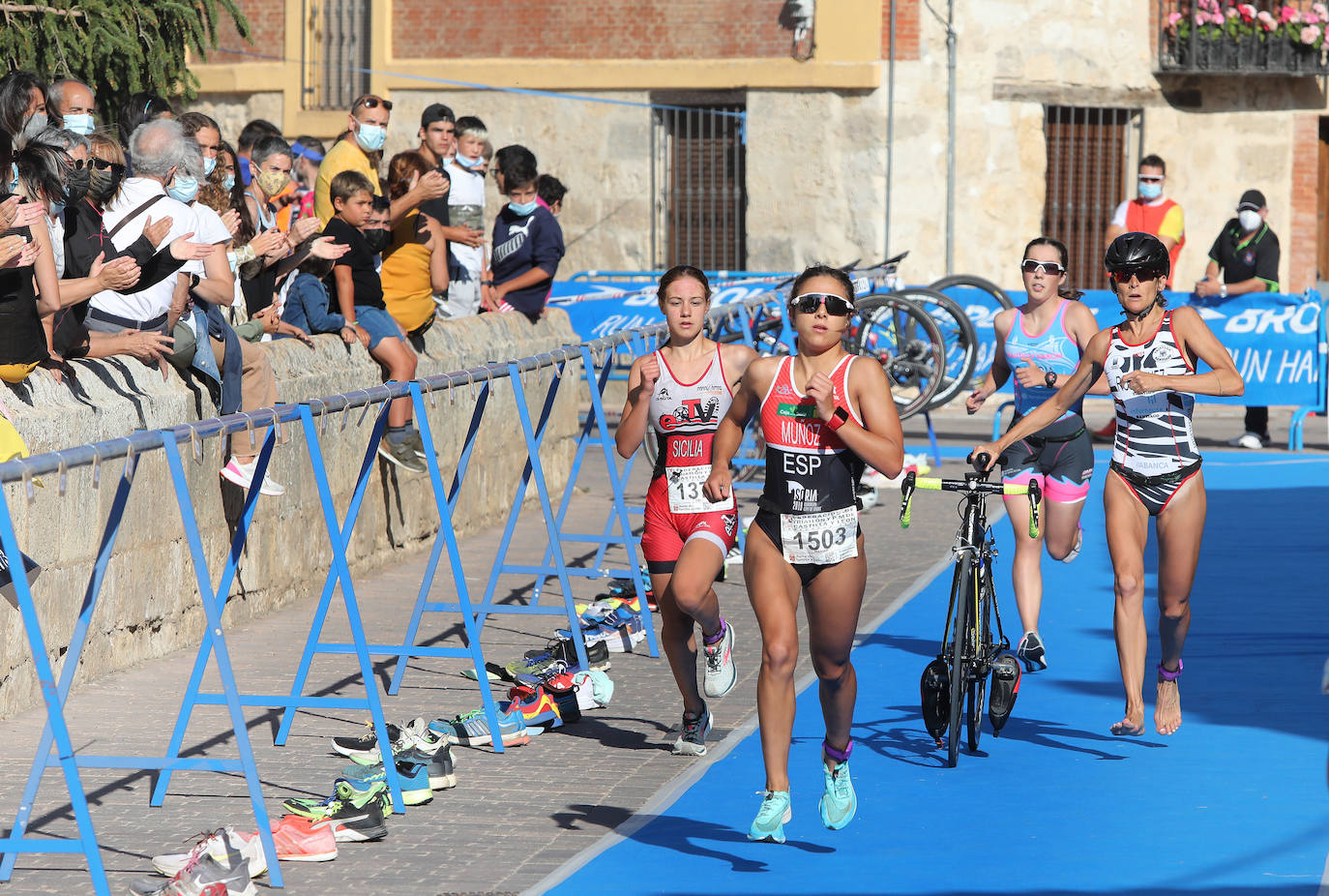 Astudillo acogió la tercera cita del Circuito de Trialtón de la Diputación, que concluye en Lantadilla el 21 de agosto