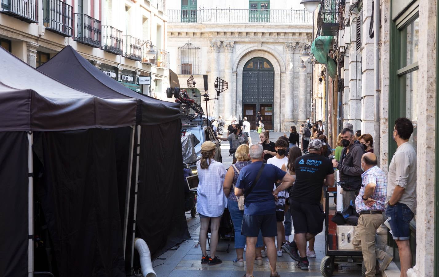 Fotos: Rodaje en Valladolid de &#039;Voy a pasármelo bien&#039;, la película sobre canciones de Hombres G