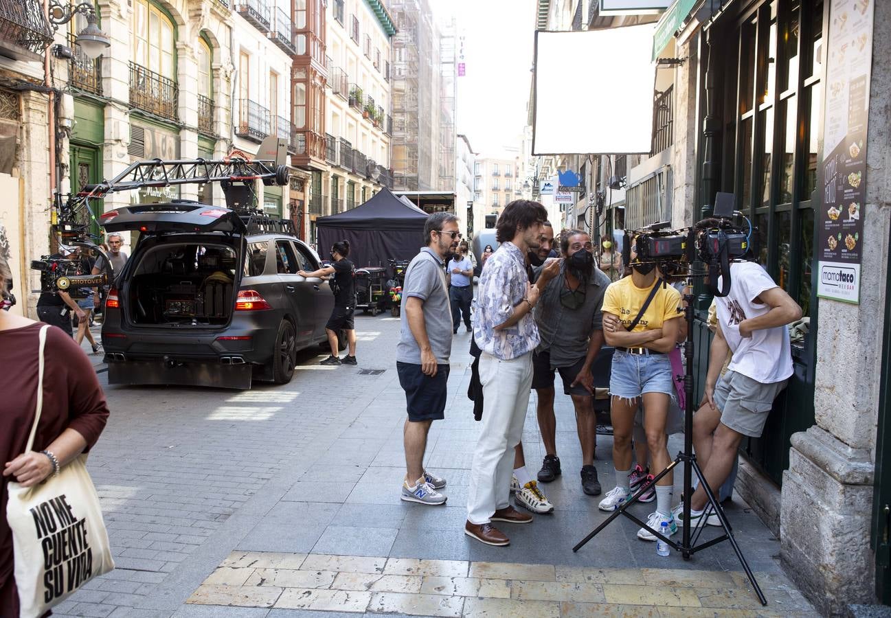 Fotos: Rodaje en Valladolid de &#039;Voy a pasármelo bien&#039;, la película sobre canciones de Hombres G