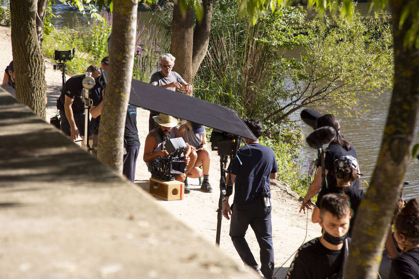 Fotos: Rodaje en Valladolid de &#039;Voy a pasármelo bien&#039;, la película sobre canciones de Hombres G