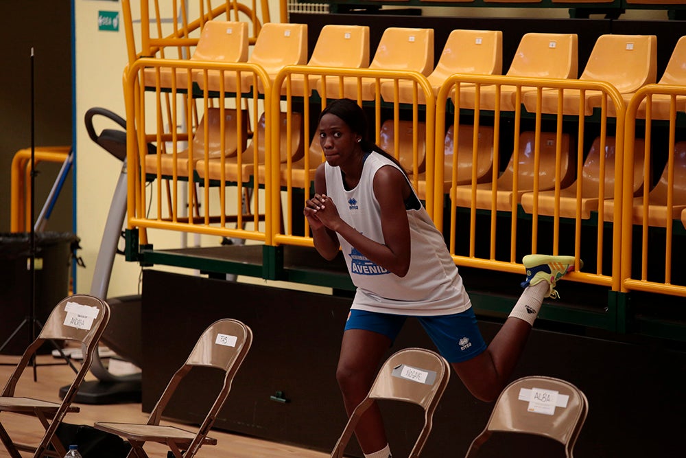 Fotos: Primer entrenamiento del CB Avenida 21/22