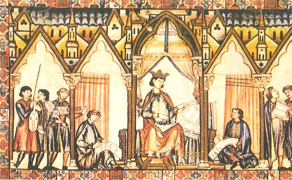 Alfonso X, un niño feliz en Villaldemiro