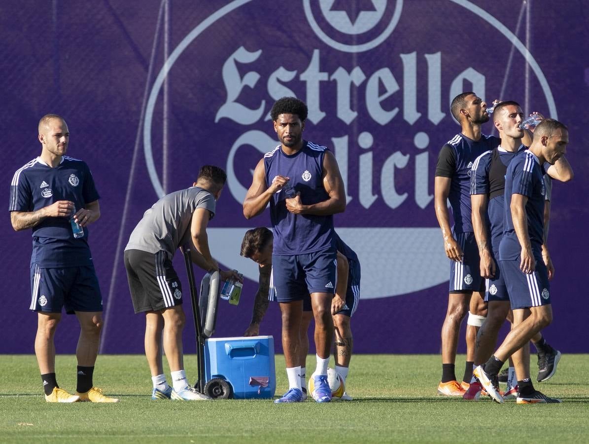 Fotos: Entrenamiento del Real Valladolid en el estadio José Zorrilla