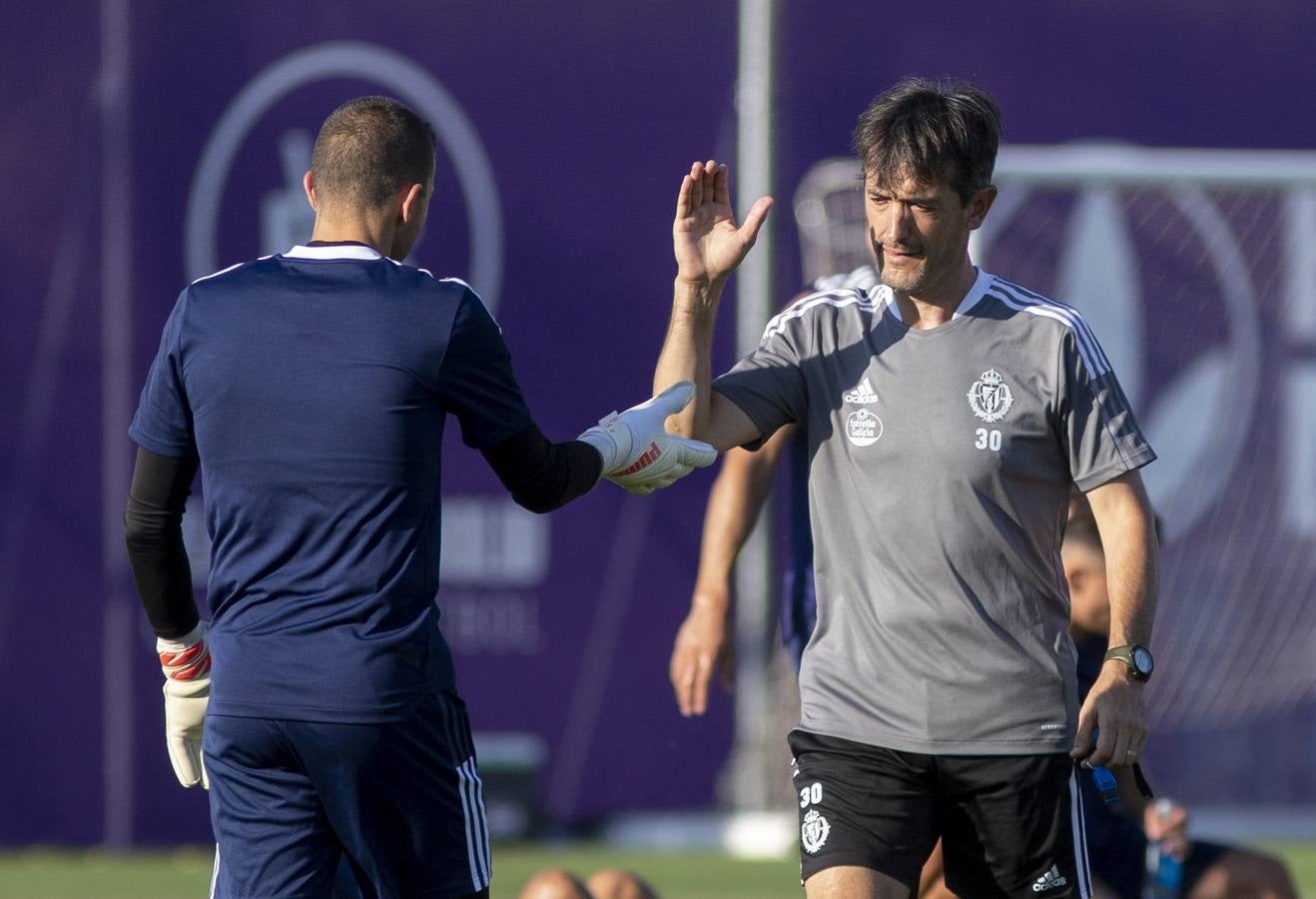 Fotos: Entrenamiento del Real Valladolid en el estadio José Zorrilla