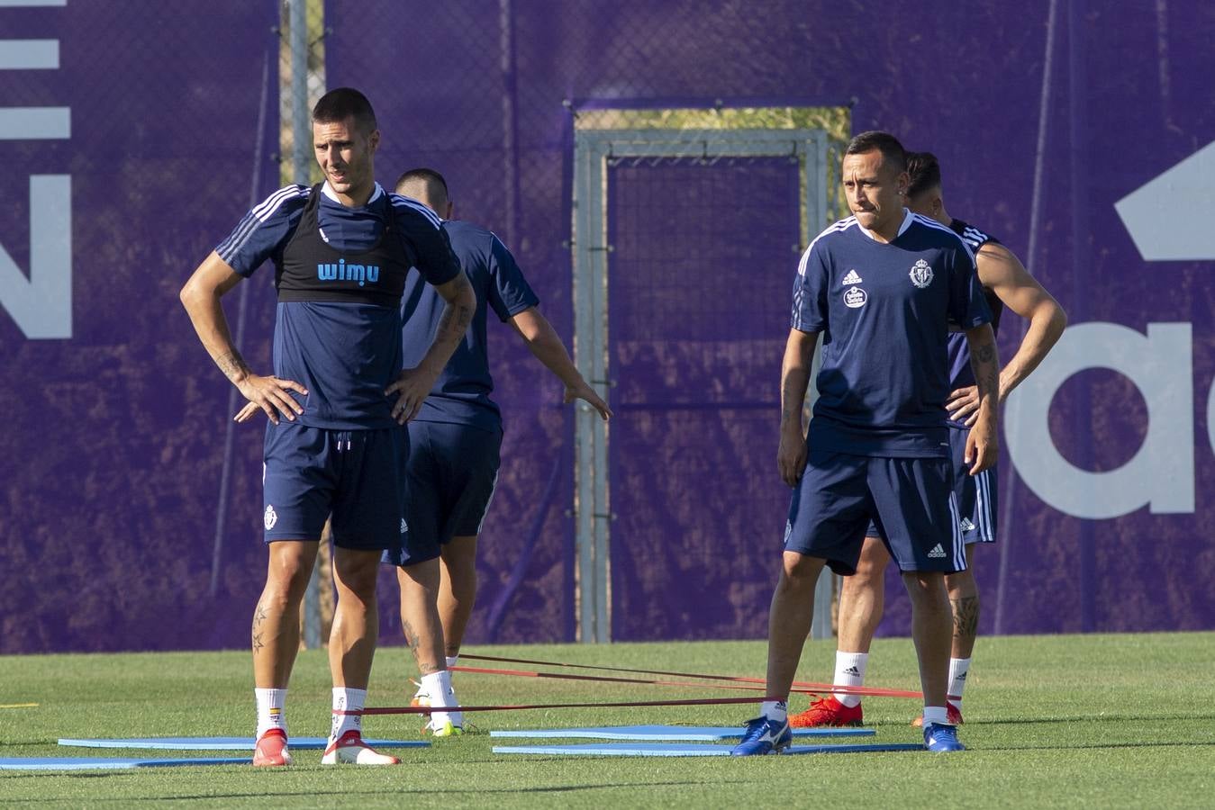 Fotos: Entrenamiento del Real Valladolid en el estadio José Zorrilla