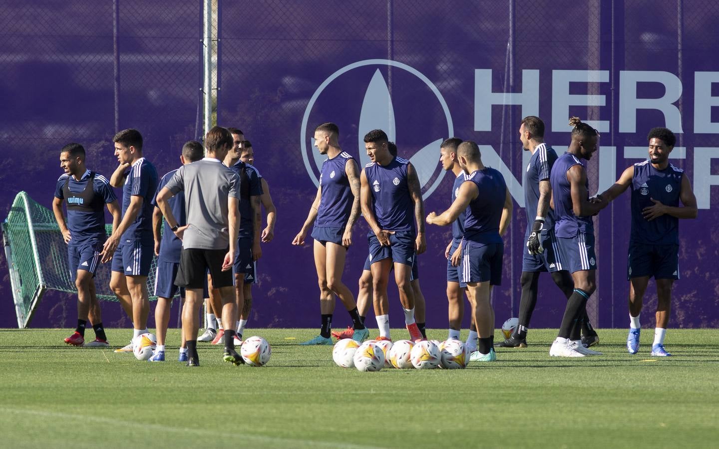 Fotos: Entrenamiento del Real Valladolid en el estadio José Zorrilla