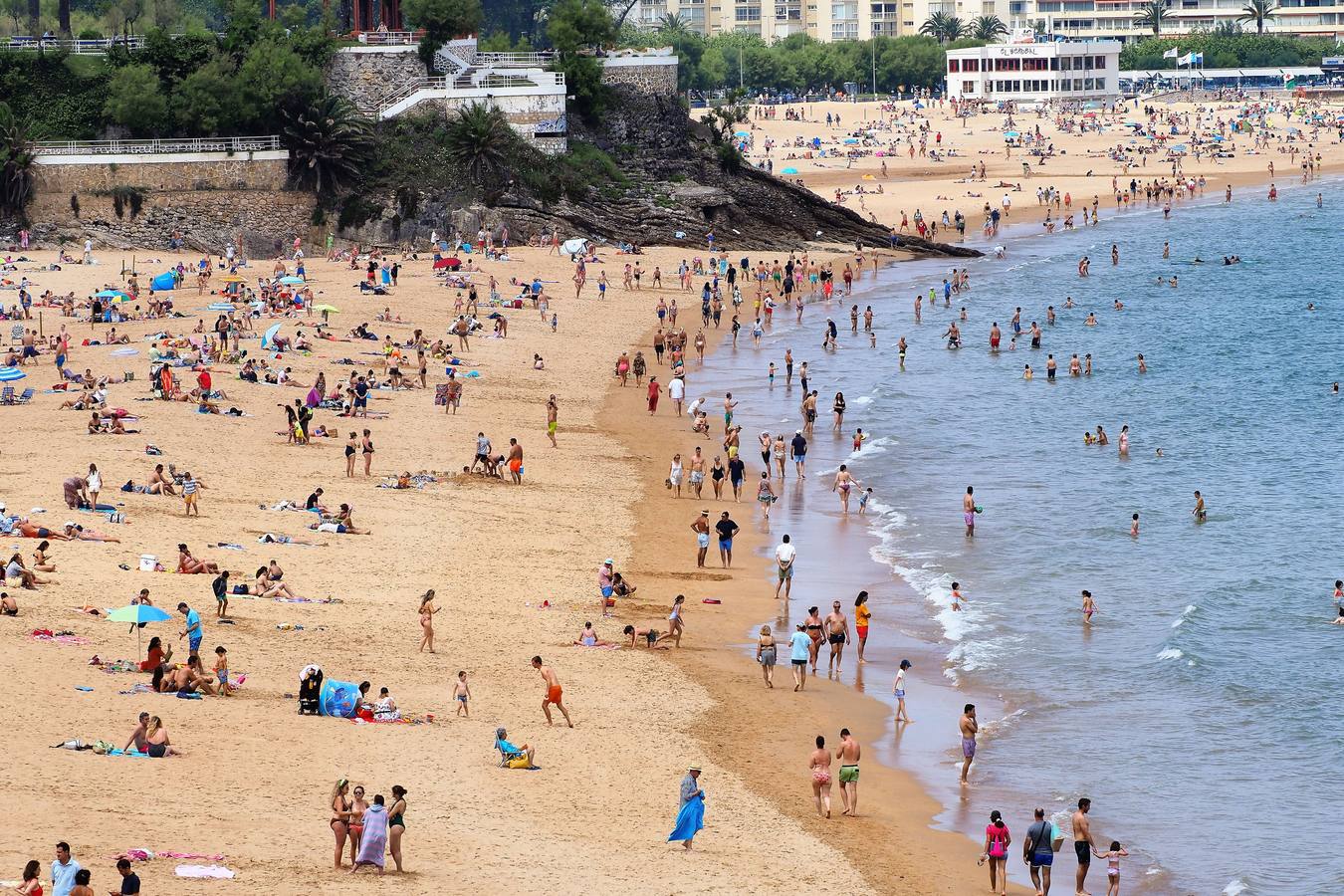 Playa del Sardinero. Santander