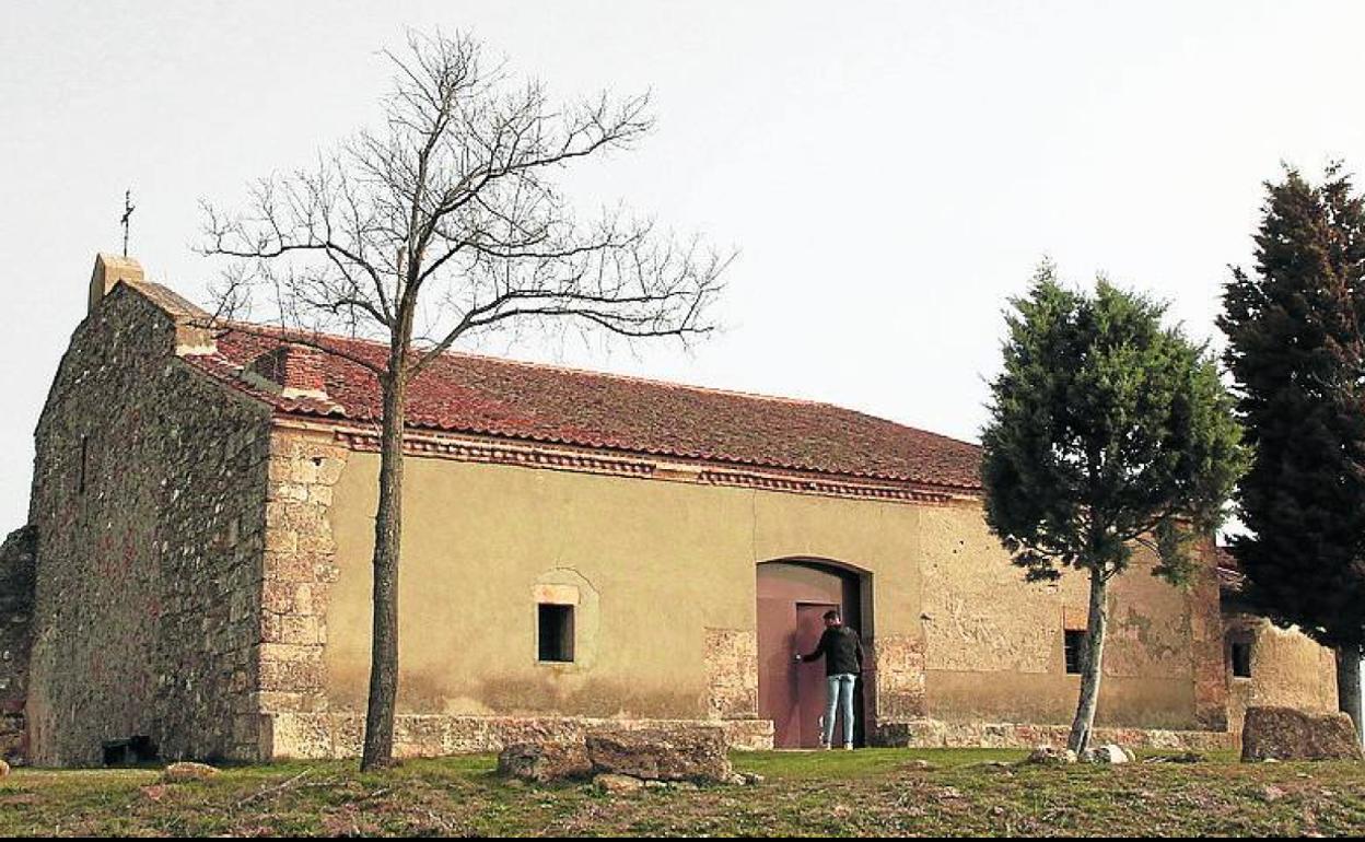 Exterior de la ermita de Tormejón. 