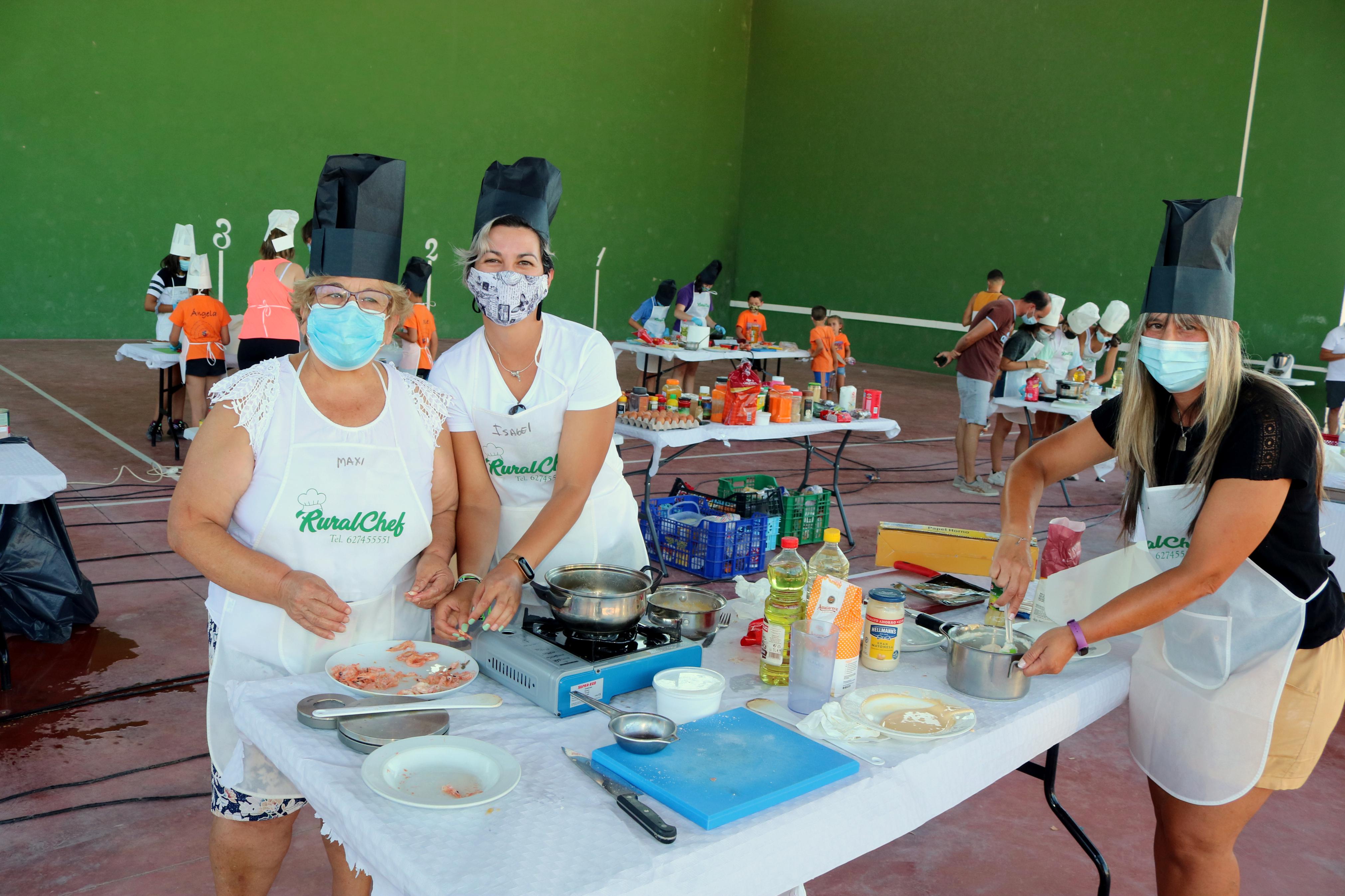 La localidad cerrateña disfrutó del cocinado de más de veinte platos