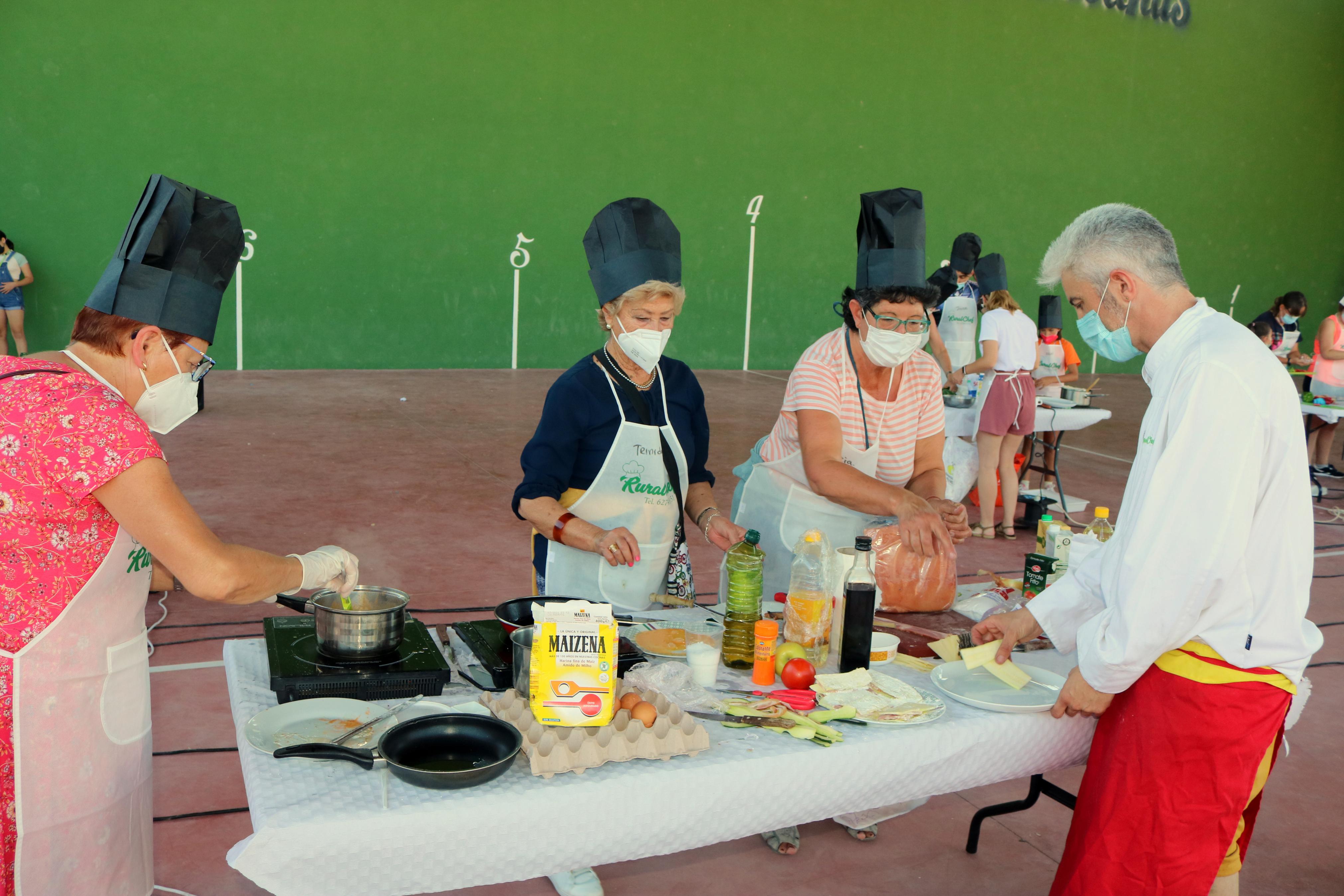 La localidad cerrateña disfrutó del cocinado de más de veinte platos