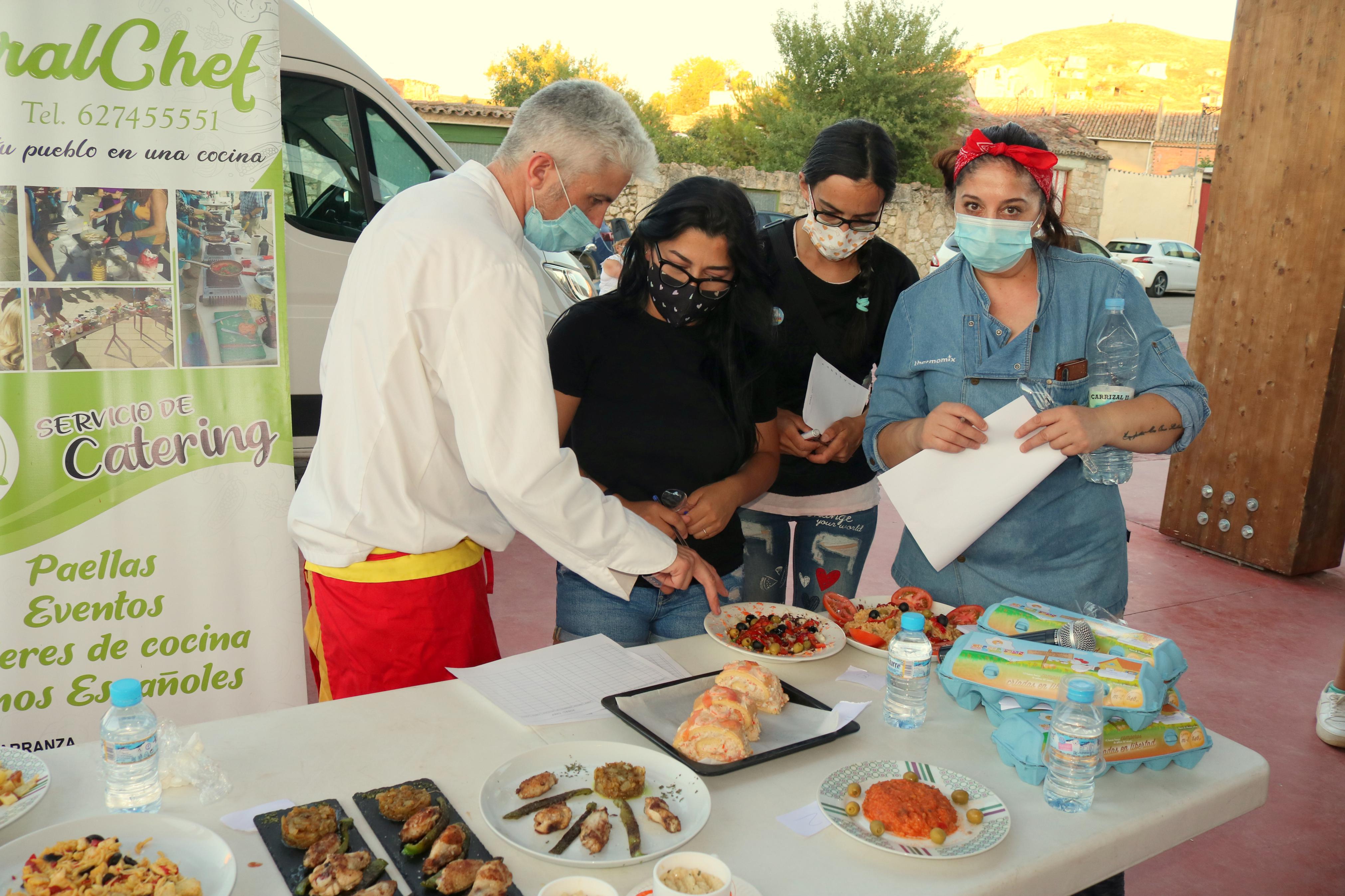 La localidad cerrateña disfrutó del cocinado de más de veinte platos