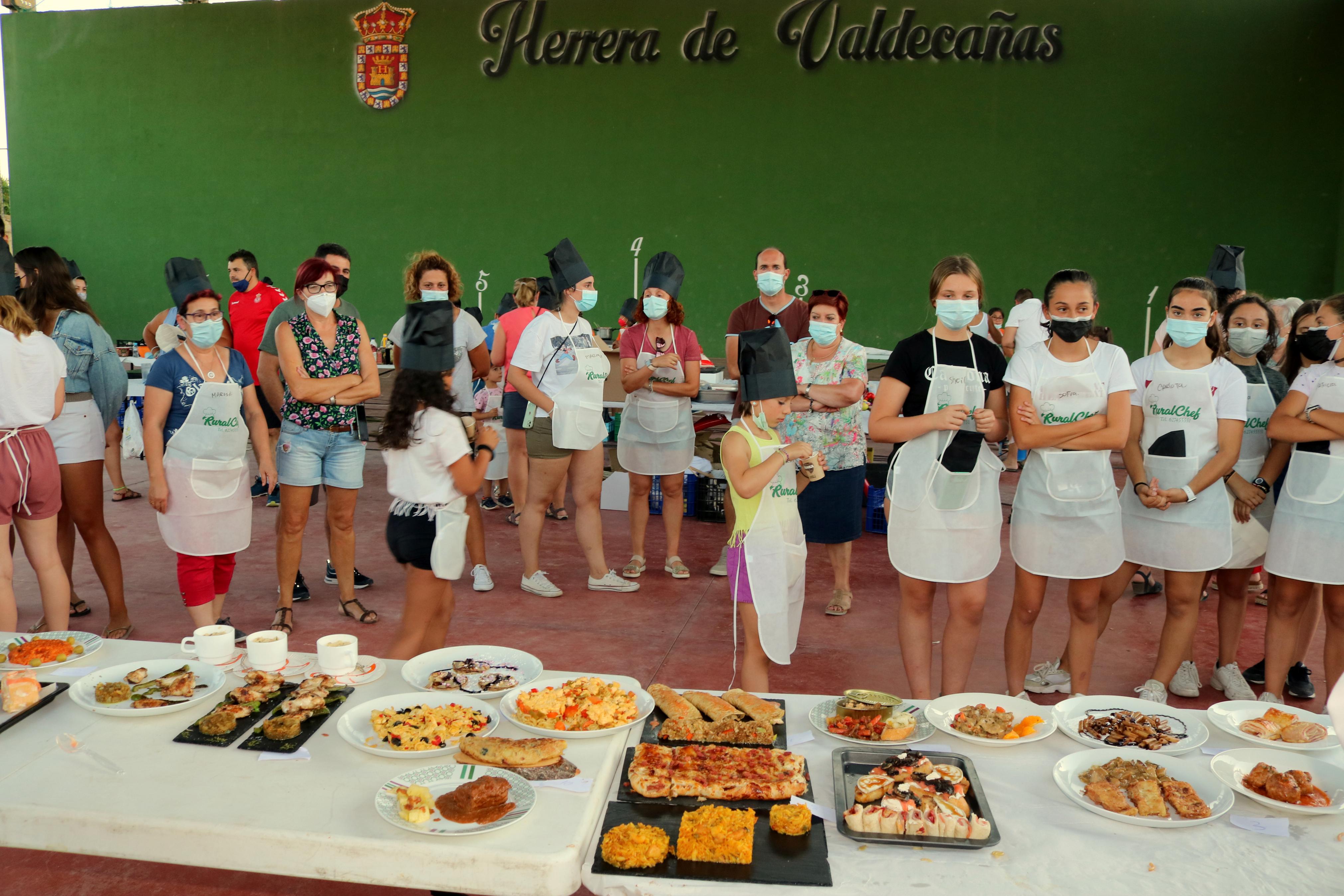 La localidad cerrateña disfrutó del cocinado de más de veinte platos