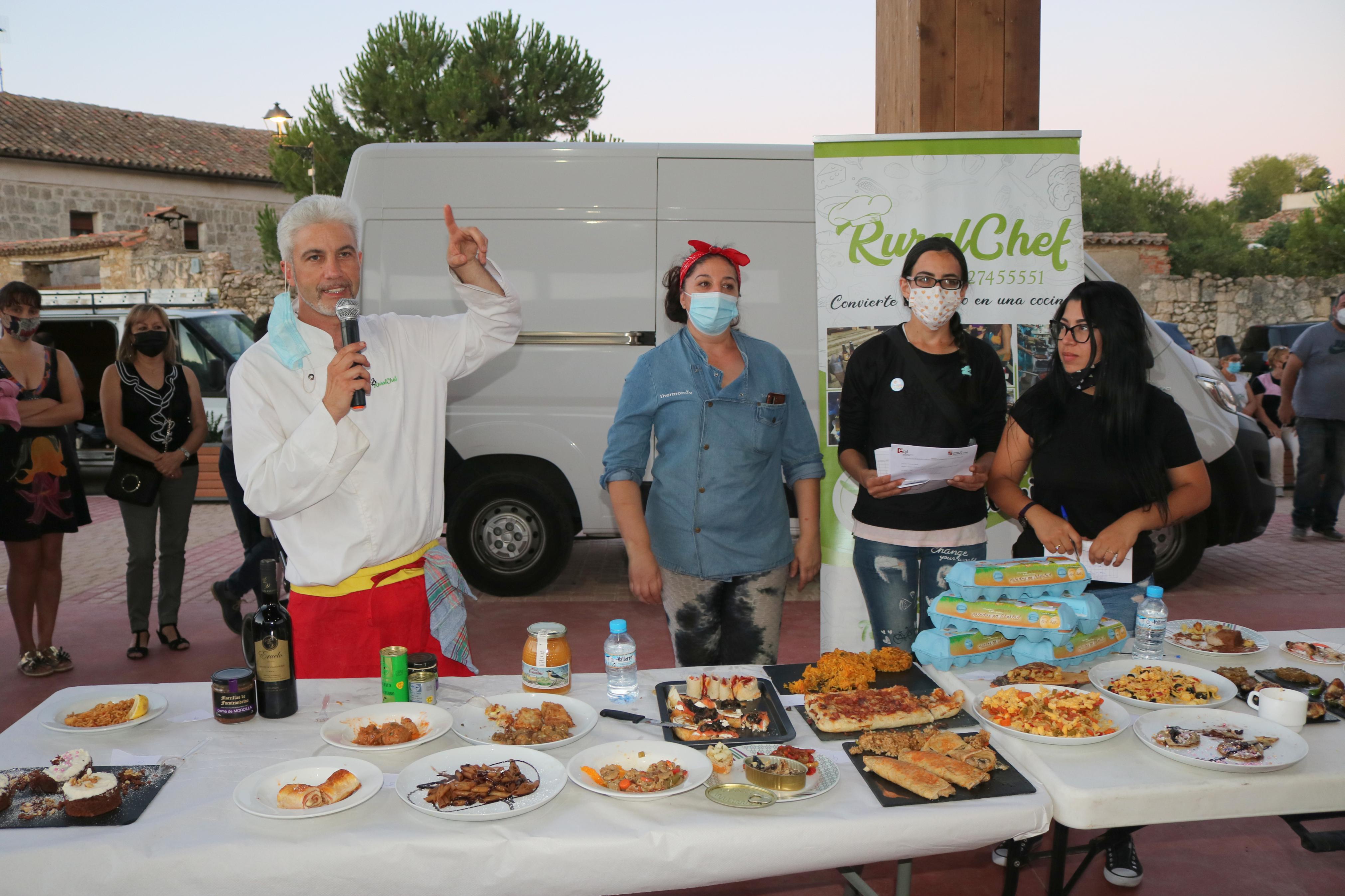 La localidad cerrateña disfrutó del cocinado de más de veinte platos