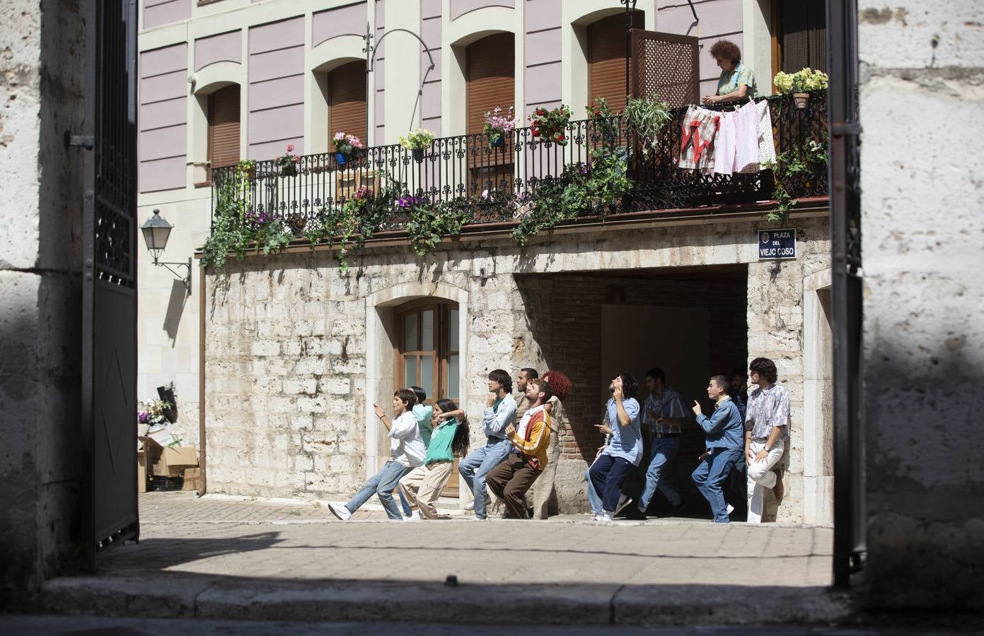 Fotos: Los integrantes de la banda Hombres G visitan Valladolid