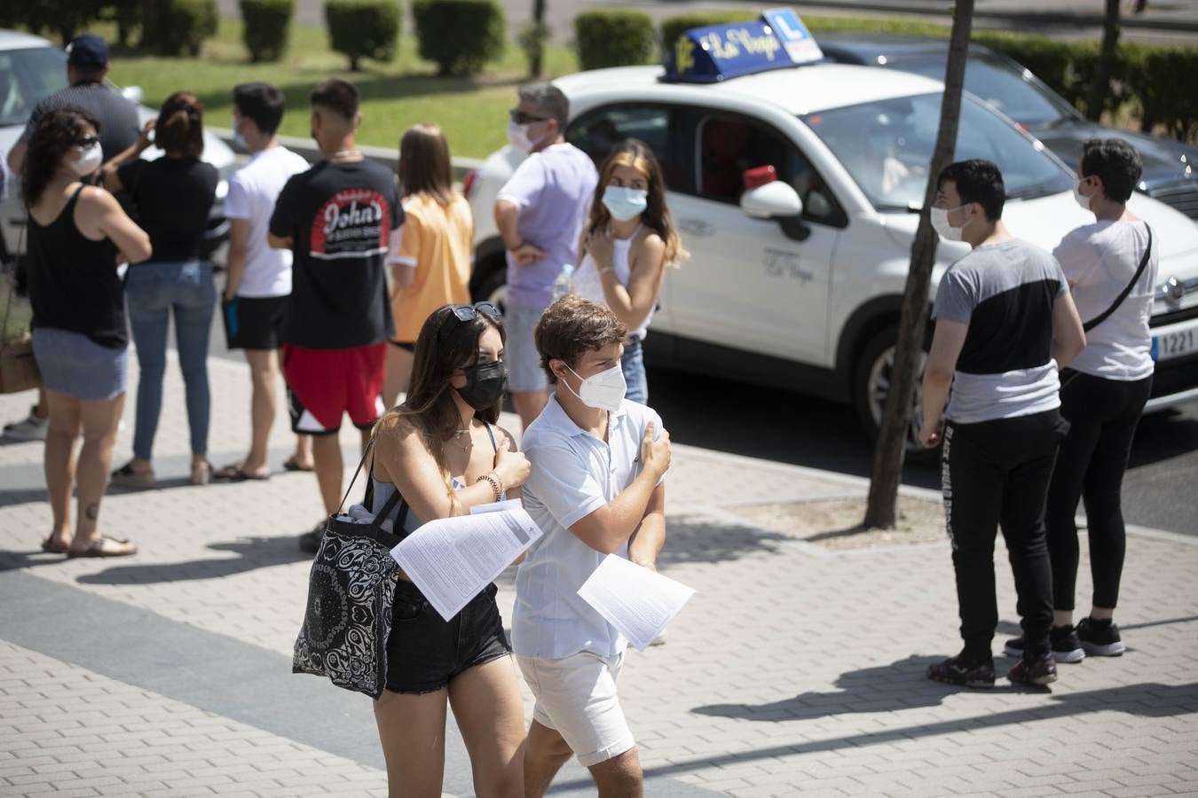 Fotos: Vacunación masiva contra la covid de los jóvenes de entre 17 y 19 años en Valladolid
