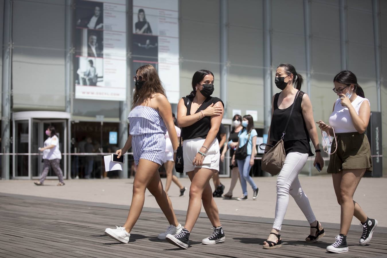 Fotos: Vacunación masiva contra la covid de los jóvenes de entre 17 y 19 años en Valladolid