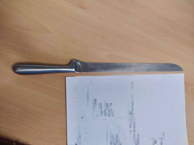 Detenido en Valladolid por herir a su sobrino con un cuchillo jamonero