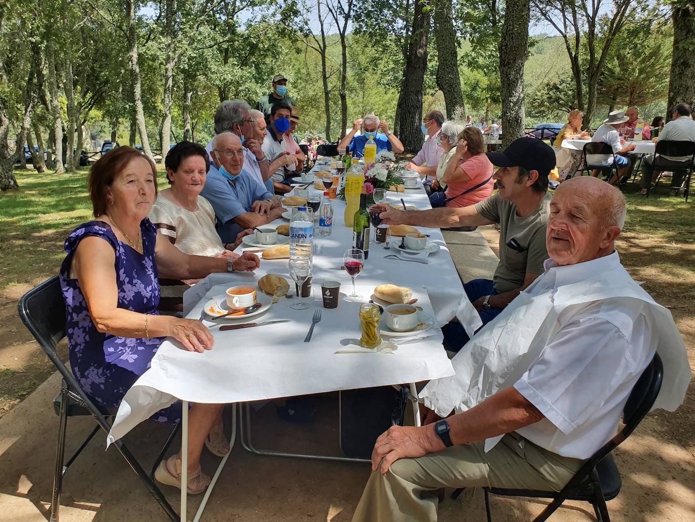 Fiesta de mayores en El Maíllo