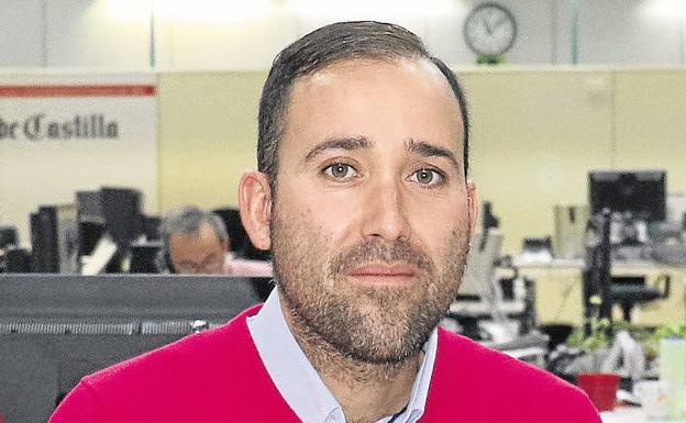 El alcalde de Pollos, Javier García Rojo. 