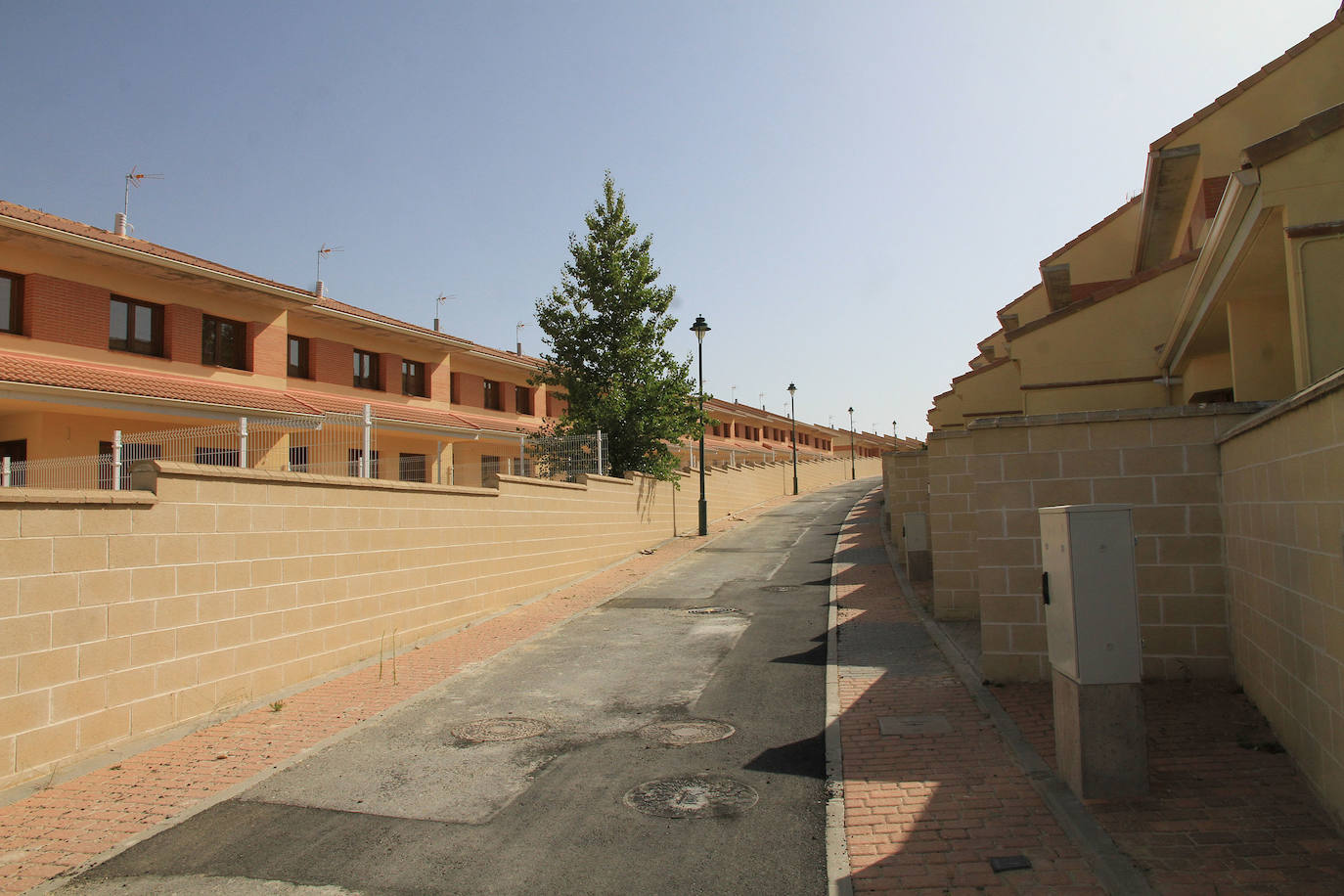 Viviendas de la calle Fetosines, que van a estar habitadas en breve.