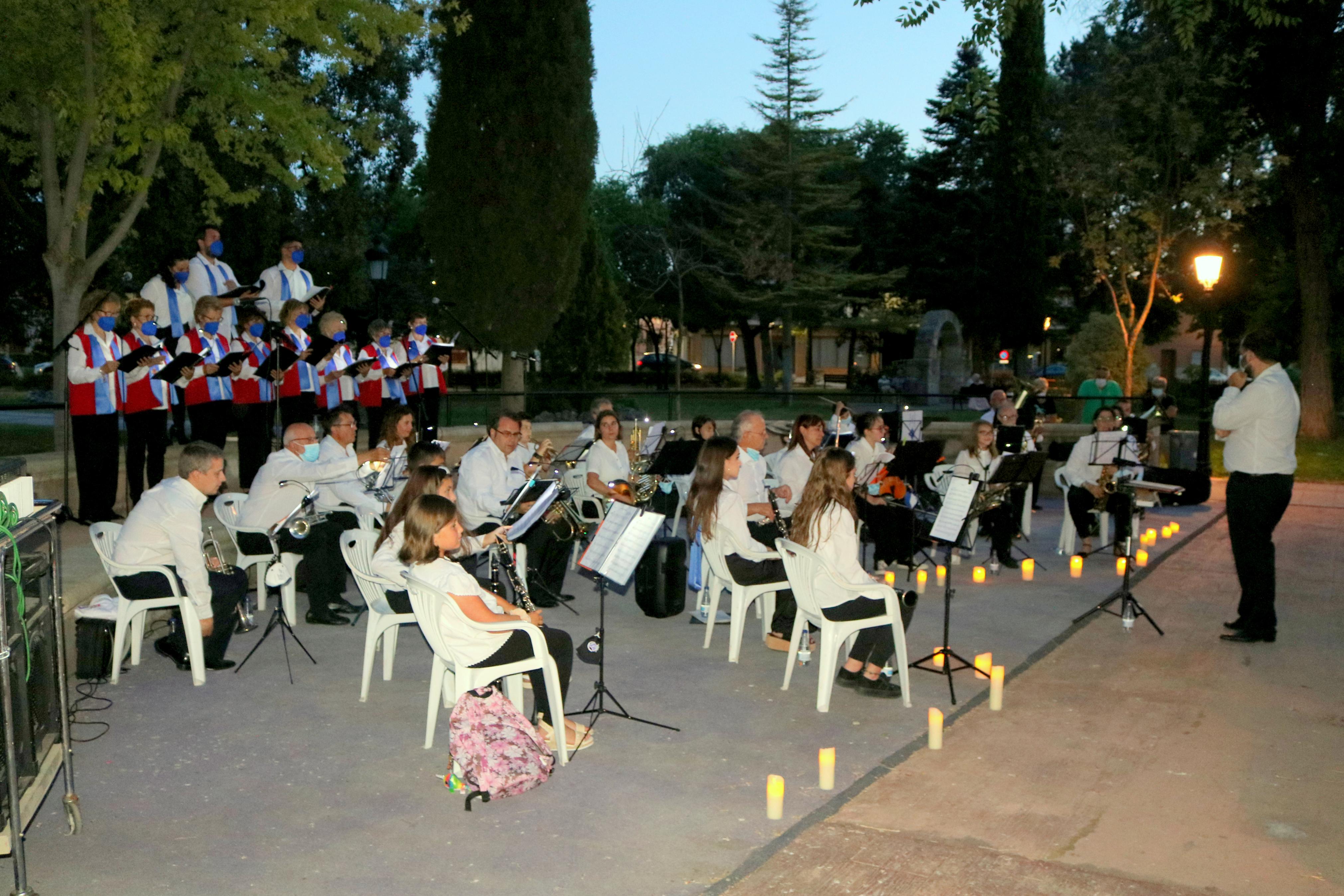 Baltanás disfruta de la música con su tradicional Concierto Estival