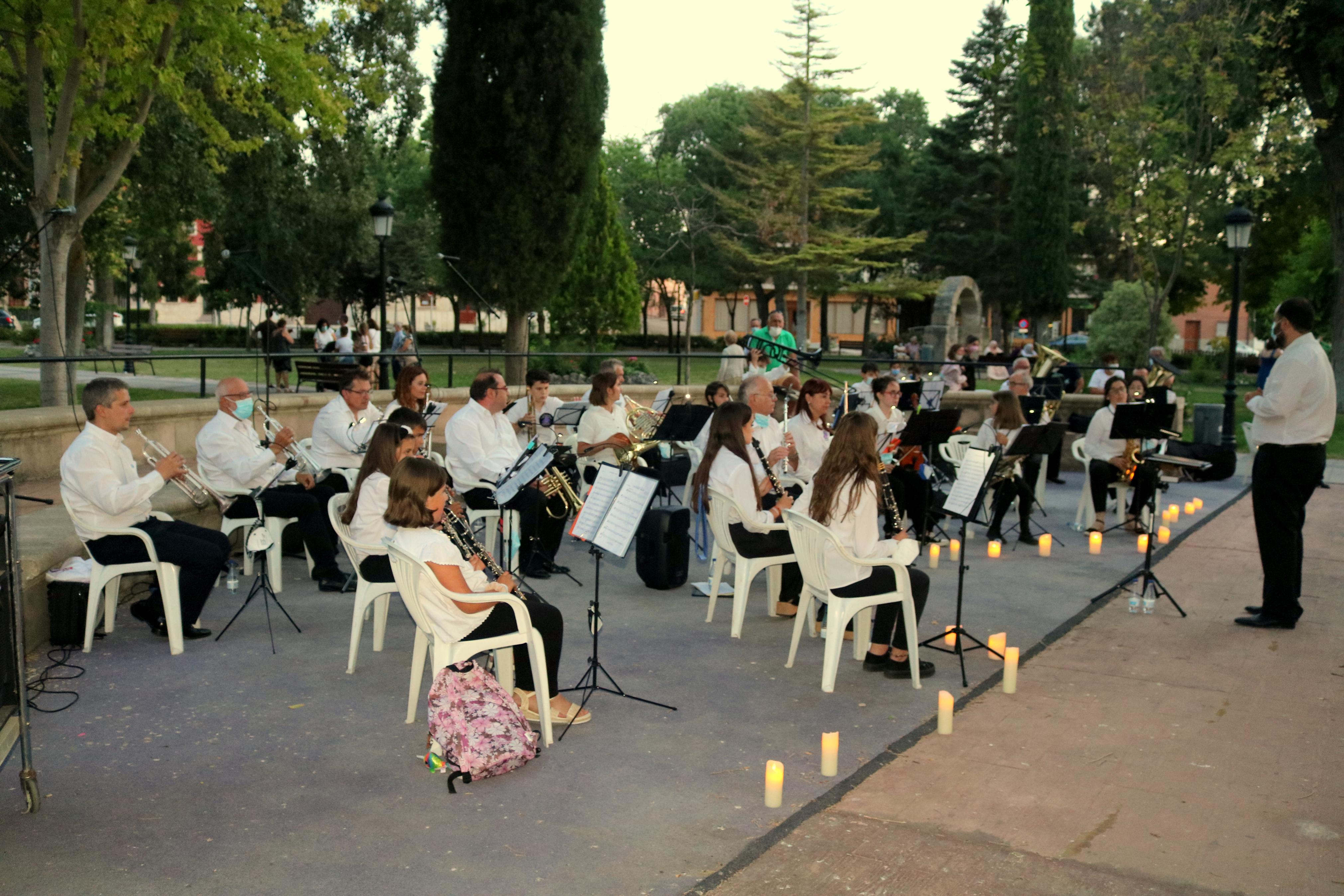 Baltanás disfruta de la música con su tradicional Concierto Estival