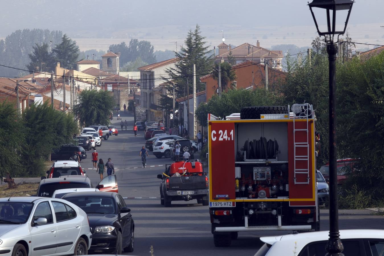 Fotos: El incendio forestal de Navalacruz obliga a desalojar varios pueblos de Ávila