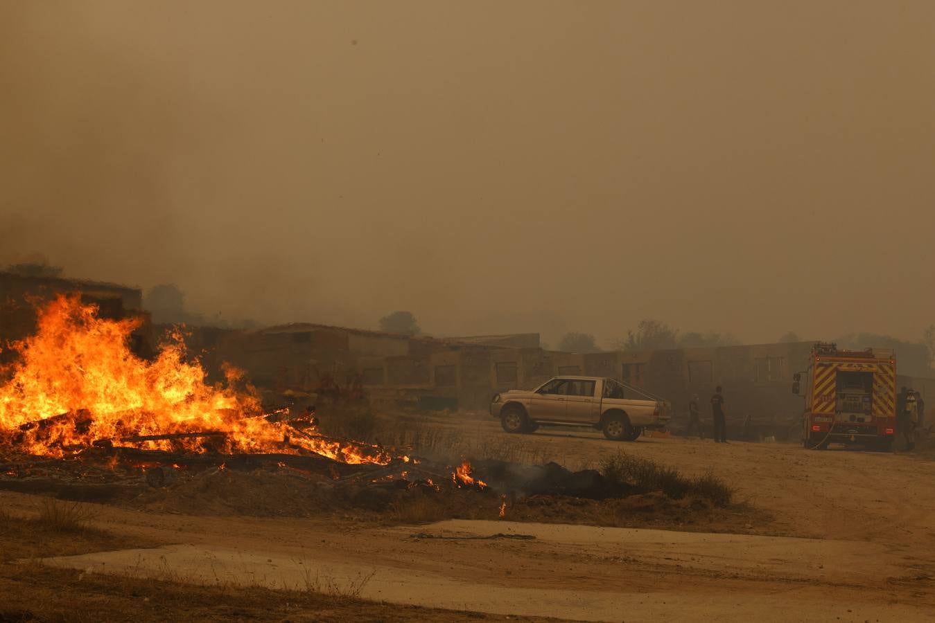 Fotos: El incendio forestal de Navalacruz obliga a desalojar varios pueblos de Ávila
