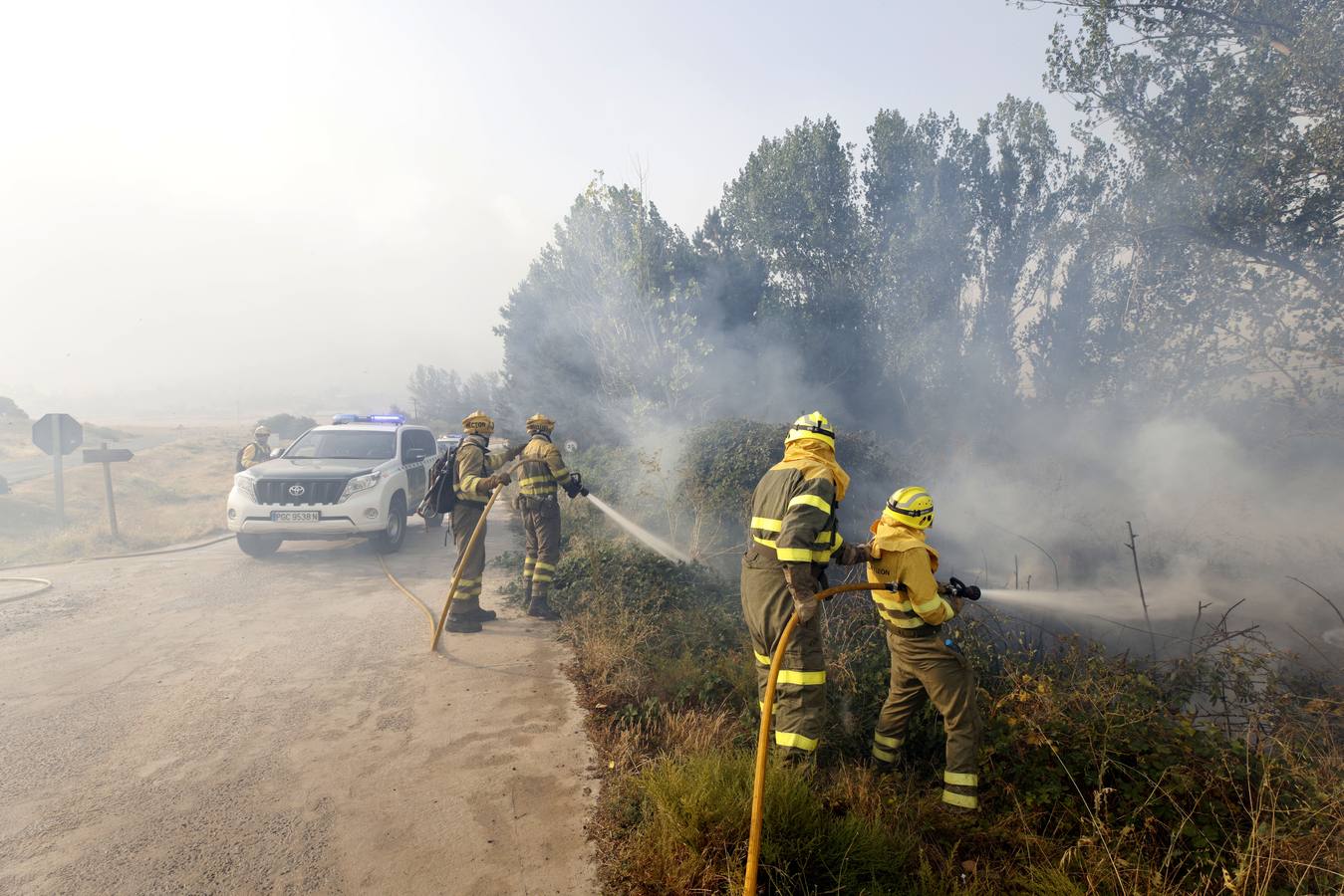 Fotos: El incendio forestal de Navalacruz obliga a desalojar varios pueblos de Ávila