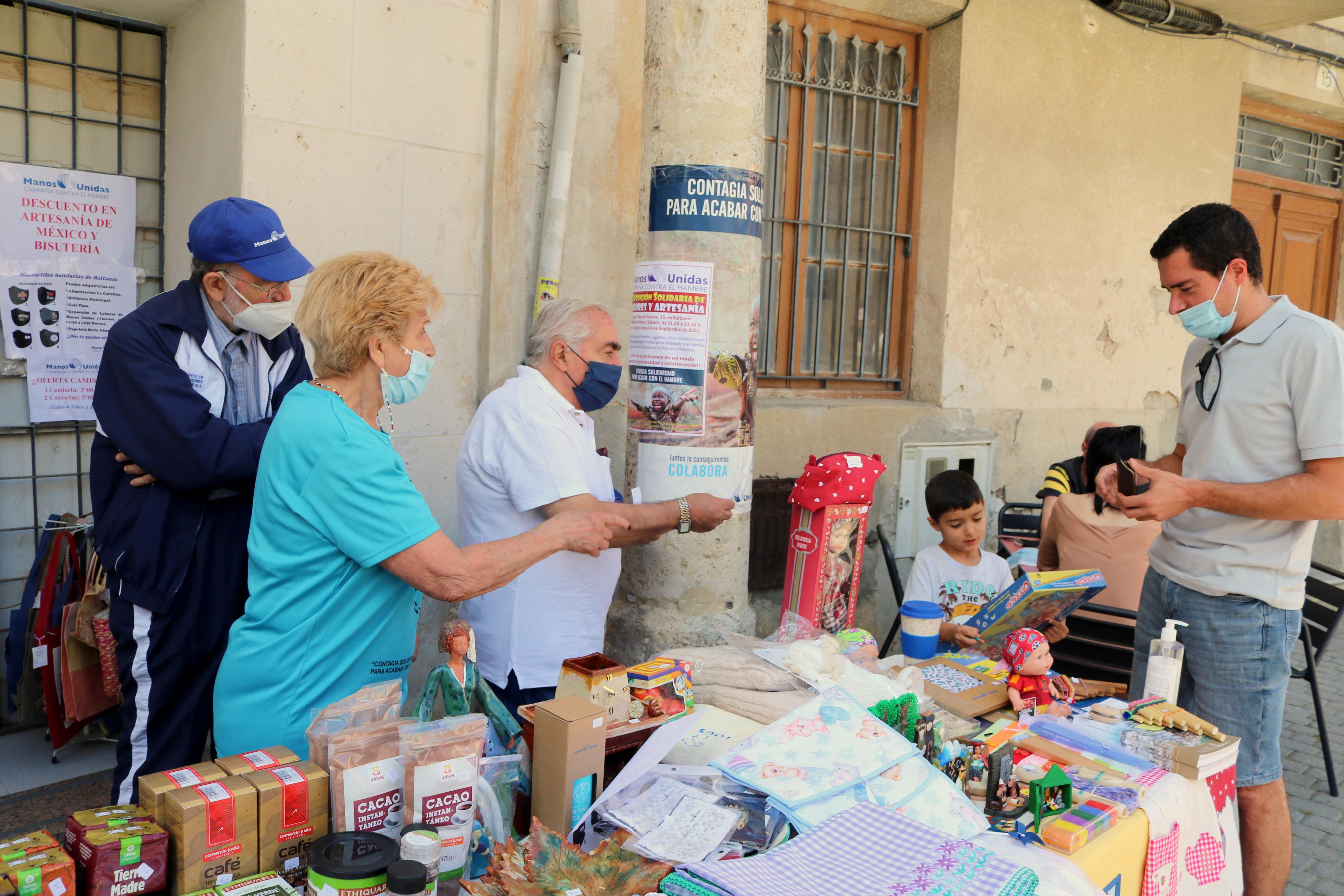 La Exposición Solidaria podrá visitarse hasta el 4 de Septiembre en Baltanás