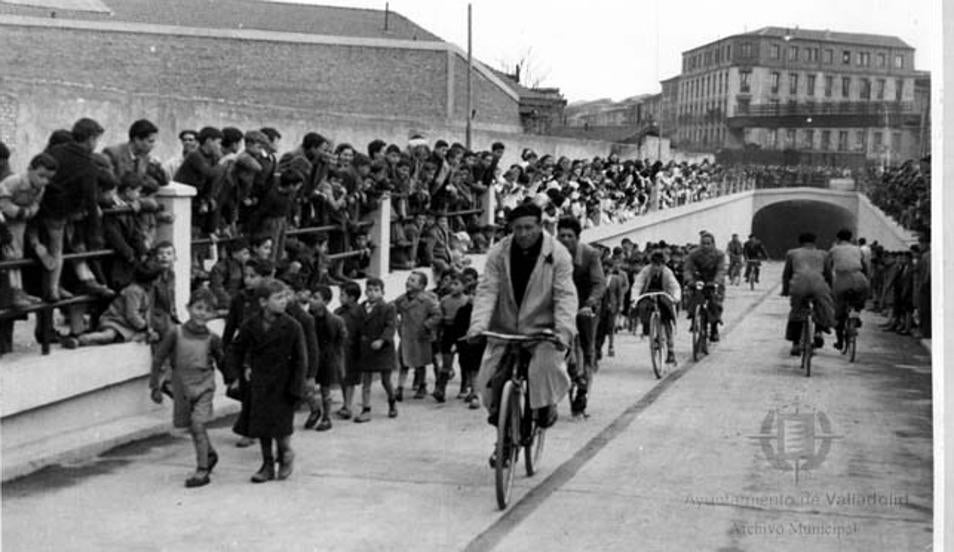 Inauguración del túnel de Labradores