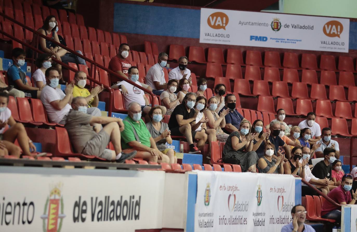 El partido entre el Caja Rural Aula Valladolid en la final de la SummerBAG.