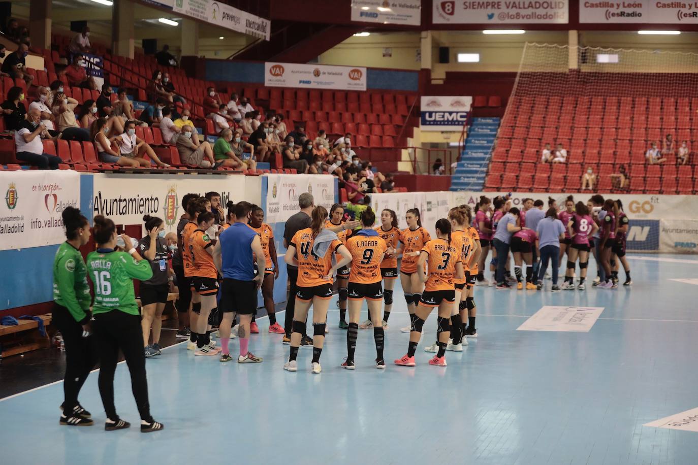 El partido entre el Caja Rural Aula Valladolid en la final de la SummerBAG.