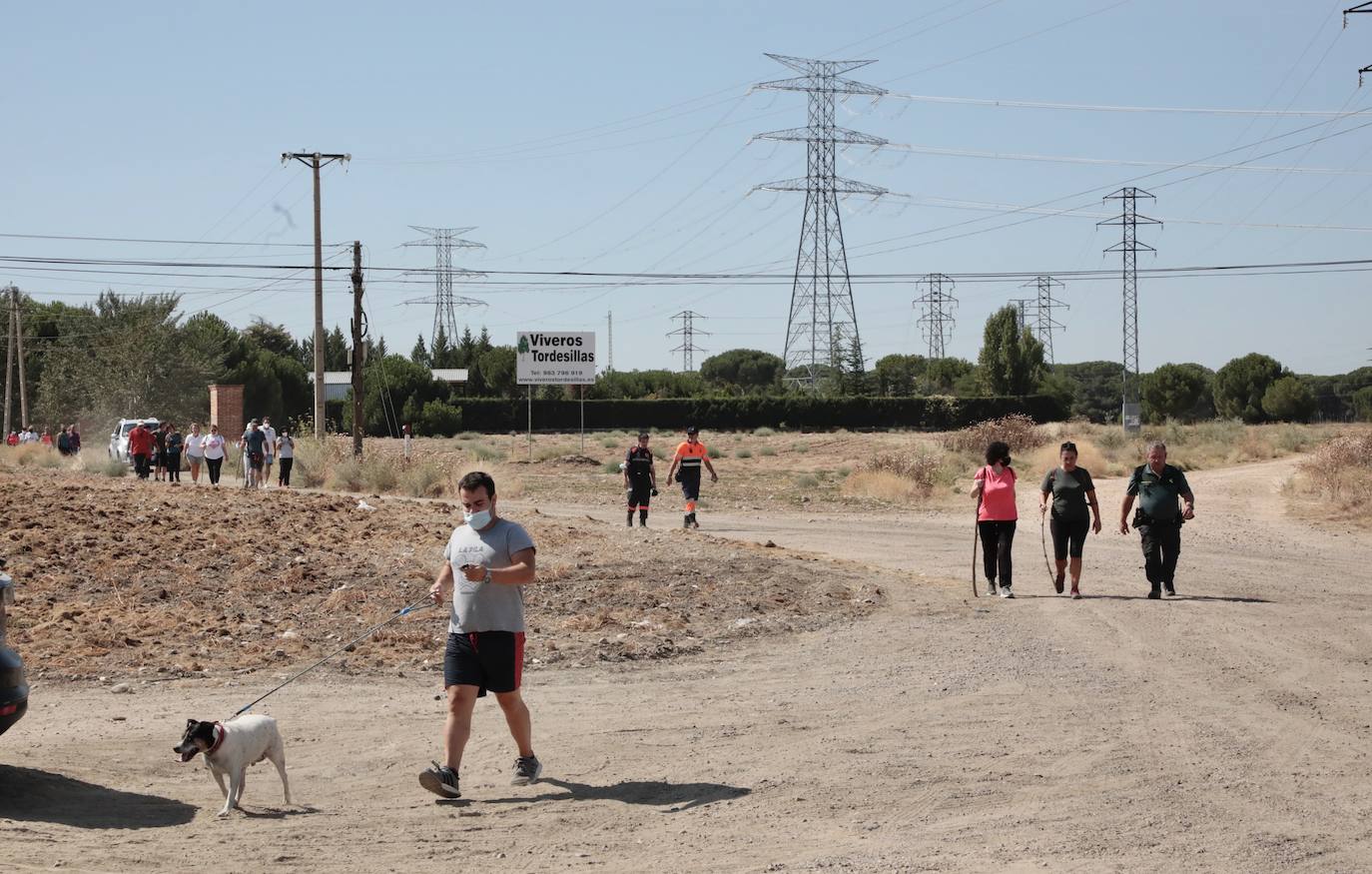 Fotos: Segunda batida para intentar encontrar al anciano desaparecido en Tordesillas