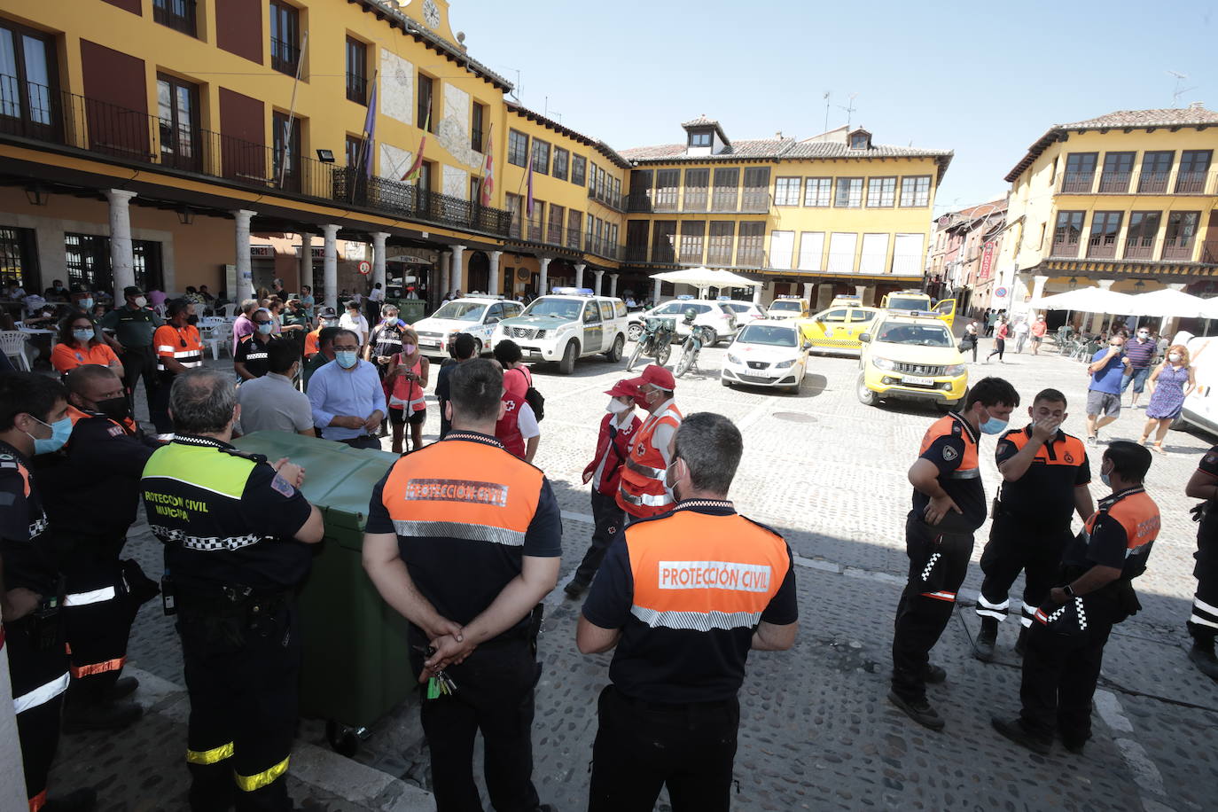 Fotos: Segunda batida para intentar encontrar al anciano desaparecido en Tordesillas