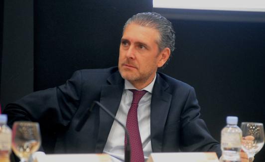 Andrés Ortega, presidente de la Federación Empresarial Segoviana. 