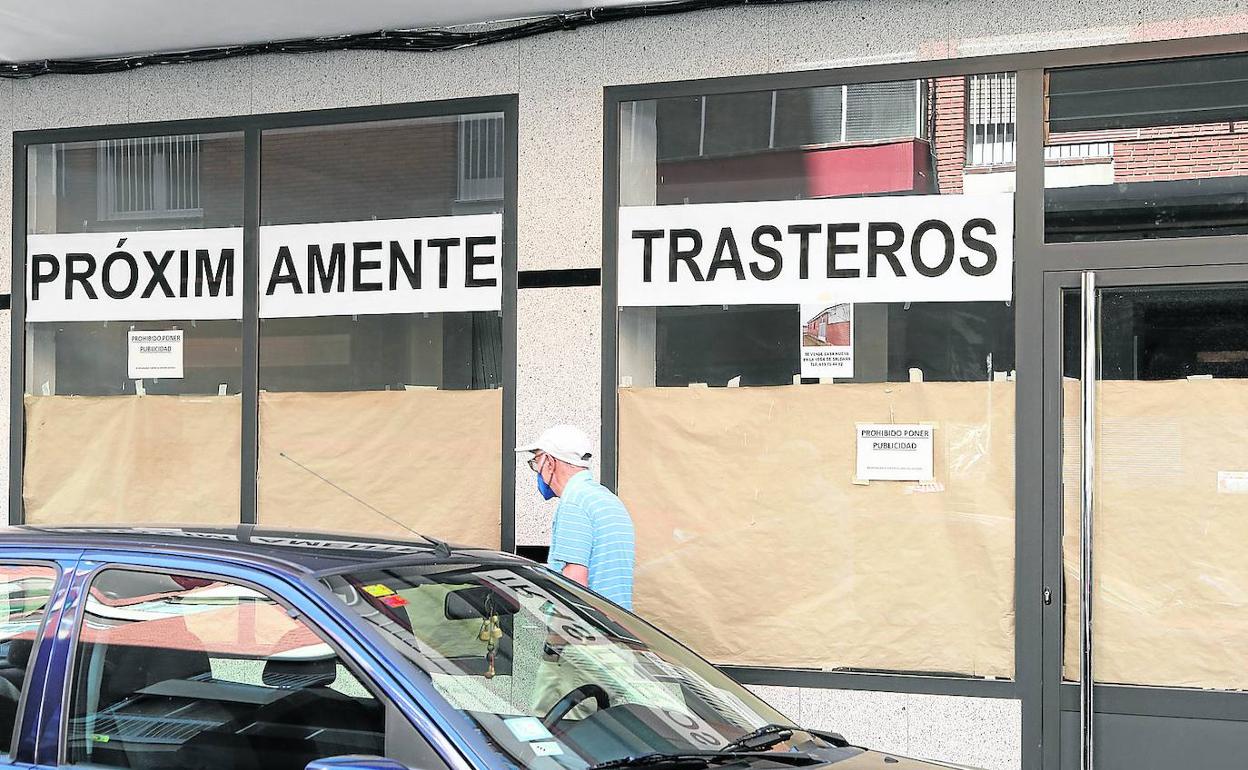 Local que se transformará en trasteros.