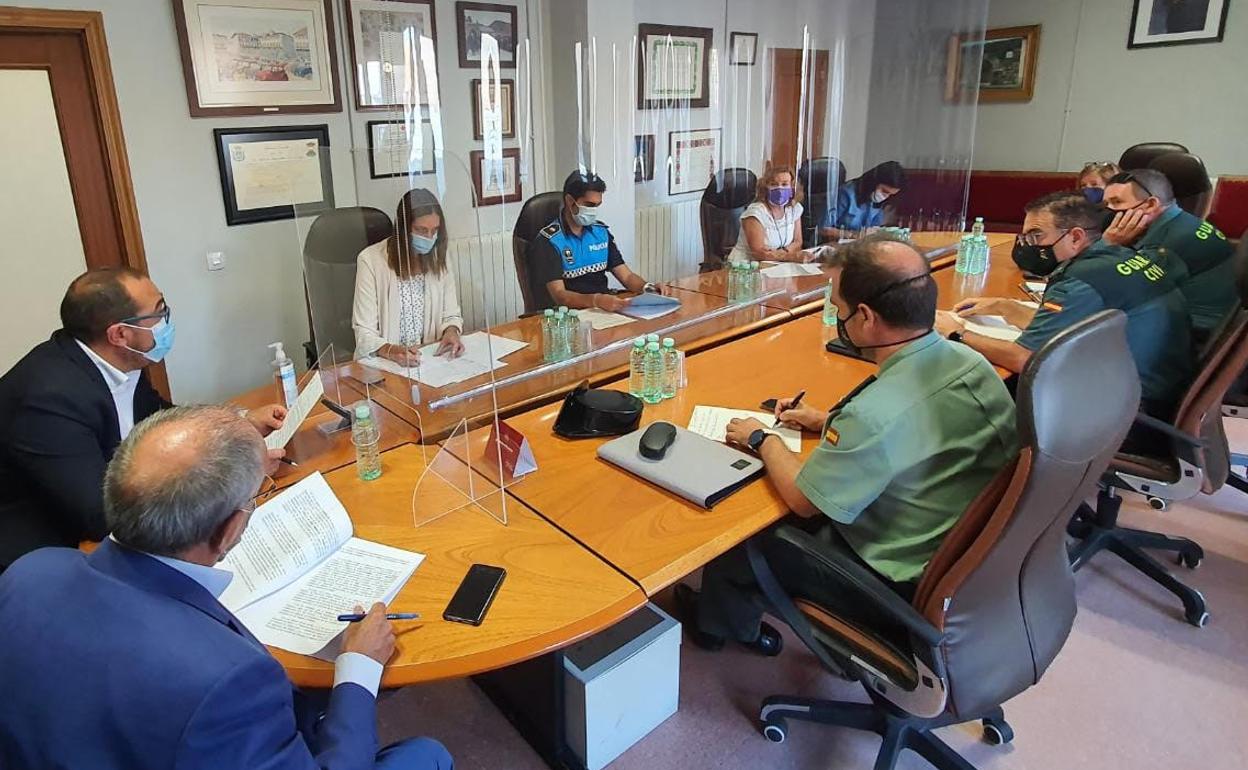 Junta de Seguridad de las fiestas de Tordesillas. 
